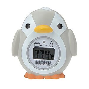 $6.17** | Nuby Floating Penguin Bath & Room Digital Thermometer for Baby at Amazon