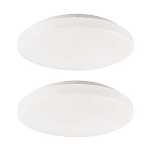 2-Pack Mainstays 13" Flush Mount LED Ceiling Light w/ 5CCT Selectable Color Temperatures $5.91 + Free Shipping w/ Walmart+ or on $35+