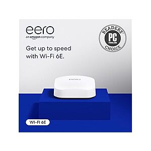 Woot! App: $70.19 | eero Pro 6E Mesh Wi-Fi Router (Factory Reconditioned) at Woot!