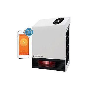 Woot! App: $38.99 | Heat Storm HS-1000-WX-WIFI Infrared Wi-Fi Heater, 1000 Watt, at Woot!