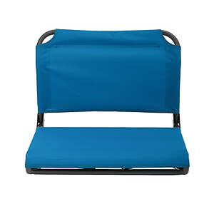 Ozark Trail Stadium Seat (Blue) $12.48 + Free Shipping w/ Walmart+ or on $35+