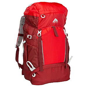 Ozark Trail 47L Hydration-Compatible Hiking Backpack (Red) $16.49 + Free Shipping
