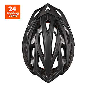 Ozark Trail Youth Lightweight Performance Bike Helmet (Black) $12.48 + Free Shipping w/ Walmart+ or on $35+