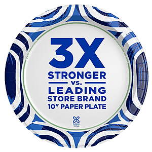 130-Count Dixie Ultra 10" Disposable Paper Plates $8.49 + Free S&H on $35+