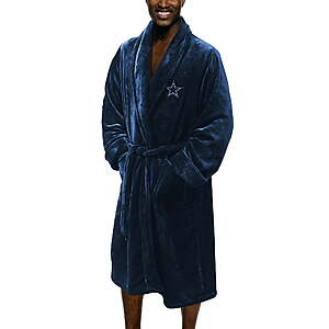 NFL Licensed Men's Silk Touch Bath Robe, 100% polyester, Size 26in x 47in, $7.68