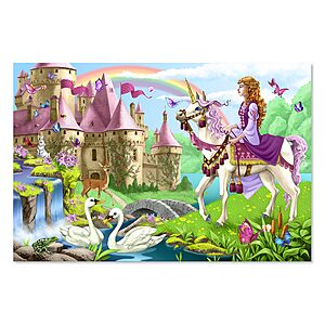 48-Piece Melissa & Doug Fairy Tale Castle Jumbo Jigsaw Floor Puzzle (2 x 3 feet) $7.97 + Free Shipping w/ Prime or on $35+