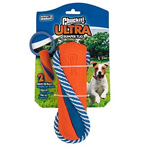 Chuckit! Ultra Bumper Tug Dog Toy,Orange,Medium $3.57 + Free S&H w/ Prime or $35+