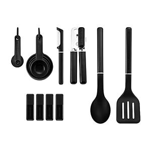 17-Piece KitchenAid Cooking Utensils Set (Black) $10.50 + Free Shipping w/ Walmart+ or on $35+
