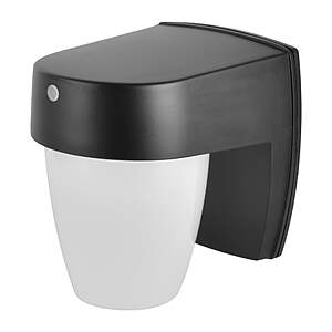 Hyper Tough 6" Matte black Metal/Plastic Integrated LED Wall Sconce, $3.19, FS WM+, Walmart