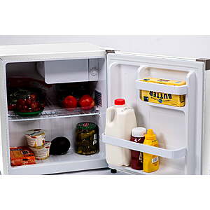 Frigidaire 1.6 Cu. Ft. Compact Refrigerator w/ Chiller Compartment (White) $59.50 + Free Shipping w/ Walmart+ or on $35+