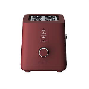 Thyme & Table 2-Slice Extra-Wide Slot Toaster w/ Removable Crumb Tray (Cabernet Red) $15.59 + Free Shipping w/ Walmart+ or on $35+