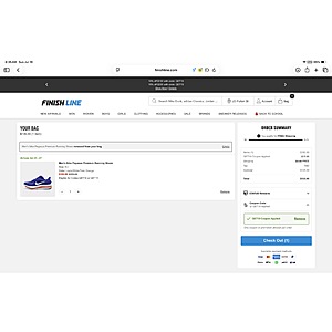 MEN'S NIKE PEGASUS PREMIUM RUNNING SHOES - Color Lapis/White/Total Orange $135