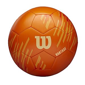 WILSON NCAA Vantage Soccer Ball (Size 5 Orange) $7.26 w/ Prime s/h