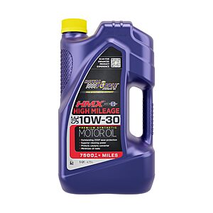 5-Quart Royal Purple HMX SAE 10W-30 High-Mileage Synthetic Motor Oil $21.44 + Free Shipping w/ Prime or on $35+