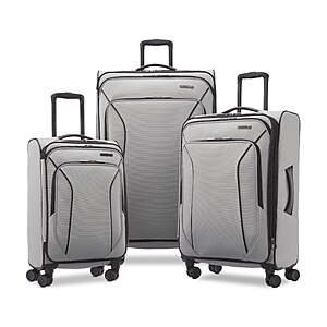 American Tourister X-Lite 3-Piece Spinner Softside Luggage Set, Grey $54.50 + free s/h @Walmart