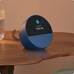 Multiple Retailers: Amazon Echo Spot Smart Alarm Clock (2024 Release) $39.99
