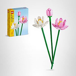 220-Piece LEGO Lotus Flowers Building Set $7.64 + Free Shipping w/ Prime or on $35+