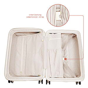 Walmart FS PLUS or at $35: Beautiful by Drew 28" Hardside Luggage $78.40