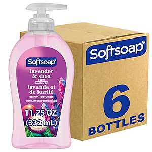 [SnS] $7.37* | 6-Pack 11.25-Oz Softsoap Liquid Hand Soap (Lavender & Shea) at Amazon
