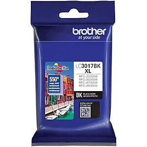 [NEW] $7.78 | Brother LC3017BK High Yield Black Ink Cartridge at Amazon