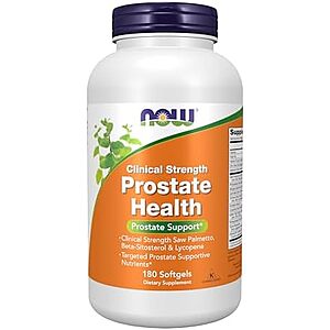 [NEW, SnS] $18.08 | NOW Foods Supplements, Prostate Health, 180 Softgels at Amazon