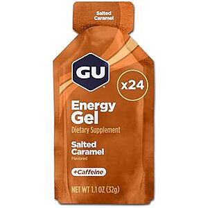 [NEW, SnS] $15.86 | 24-Count GU Energy Original Sports Nutrition Energy Gel (Salted Caramel) at Amazon