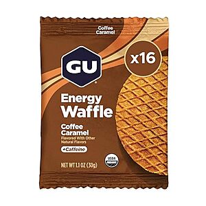 [NEW, SnS] $7.31 | 16-Count GU Energy Stroopwafel Sports Nutrition Waffle (Caramel Coffee) at Amazon