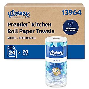 [NEW, SnS] $26.12 | 24-Pack 70-Sheets Kleenex Professional Premier Kitchen Paper Towels at Amazon