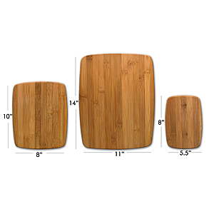 Farberware Classic 3-Piece Bamboo Cutting Board Set, $9.12, Walmart