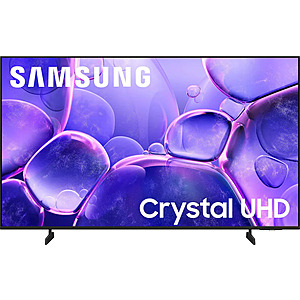 Samsung - 85” Class U8000F Series Crystal UHD 4K Smart Tizen TV (2025) $729.99