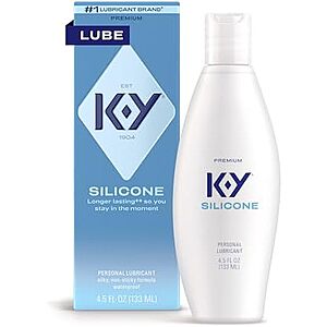 [SnS] $5.74* | 4.5-Oz K-Y True Feel Deluxe Silicone-Based Personal Lubricant at Amazon