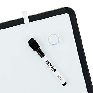 $1.97 FS Walmart+ or PU where available: Pen+Gear Magnetic Dry Erase Whiteboard, 8.5" x 11", Rich Black, for School & Office (color choices)