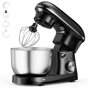 $44.99 - OLIXIS Stand Mixer, Kitchen Aid Mixers Alternative, 4.2Qt 10-Speed Electric Stand Mixers (black or sapphire)