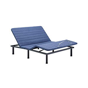 Mainstays Power Adjustable Metal Platform Bed Base w/ Wireless Remote Control (Queen) $117.60 + Free Shipping