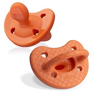 2-Pack Chicco PhysioForma Luxe Orthodontic Pacifier for Babies 16-24 Months,Terracotta $1.28 + Free S&H w/ Prime or $35+