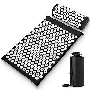 Sharper Image Acupressure Mat & Pillow Set w/ Travel Bag $10.50 + Free Shipping w/ Prime or on $35+