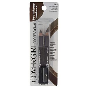 COVERGIRL Easy Breezy Brow Fill + Define Brow Pencil w/ Sharpener (Rich Brown) $2.31 w/ S&S + Free Shipping w/ Prime or on $35+