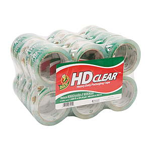 24-Pack Duck HD Clear Packing Tape (1.88" x 55 yd) $29.17 + Free Shipping w/ Walmart+ or on $35+