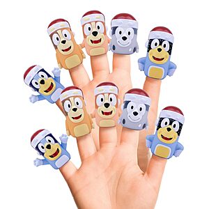 10-Piece Bluey Holiday Finger Puppet Set $3.90 + Free Shipping w/ Prime or on $35+