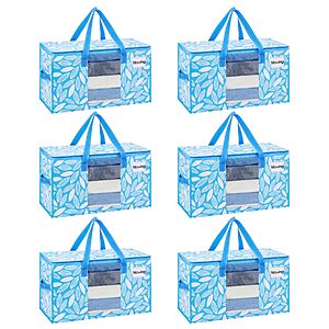 6-Pack 76L VENO Heavy Duty Moving Bags (26"L x 13"W x 14"H) $11.99 + Free Shipping w/ Prime or on $35+