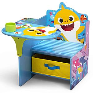 $19.50: Delta Children Baby Shark Chair Desk with Storage Bin