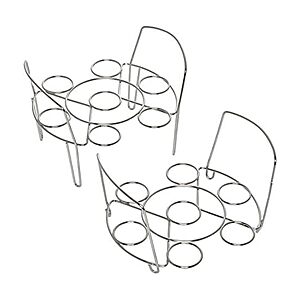 2 Pack Instant Pot Official Stainless Steel Wire Egg Racks,for 6-Quart & 8-Quart Cookers $6.65 + Free S&H w/ Prime or $35+