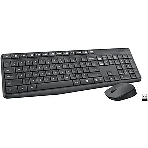 $13.99** | Logitech MK235 Wireless Keyboard and Mouse Combo at Amazon