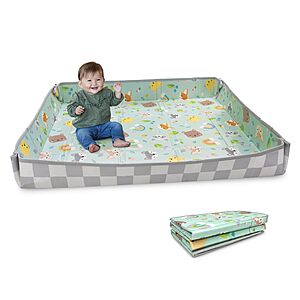 57"x57" Infantino Foldable Foam Play Mat $12.26 + Free Shipping w/ Prime or on $35+