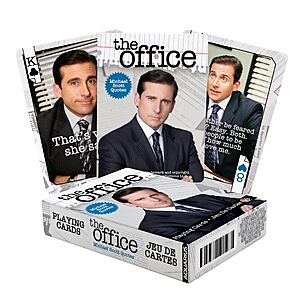 The Office Michael Quotes Playing Cards $1.19 + Free Shipping w/ Prime or on $35+