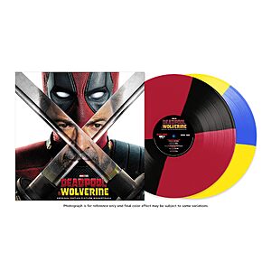 Deadpool & Wolverine Original Motion Picture Soundtrack (Multicolor Vinyl LP) $14 + Free Shipping $15