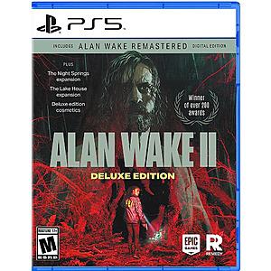 Alan Wake 2 Deluxe Edition (PlayStation 5) - $29.99 @ Best Buy