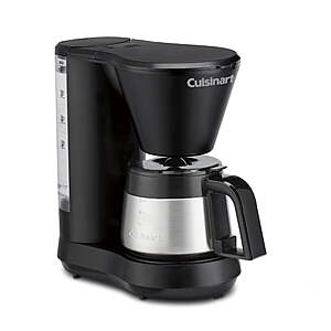 Cuisinart 5-Cup Coffeemaker w/ Stainless Steel Carafe $38.87 + Free Shipping