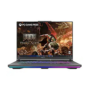 ASUS ROG Strix G16: 16" FHD+ IPS 165Hz, Ryzen 9 8940HX, 16GB DDR5, 1TB SSD $1799.99