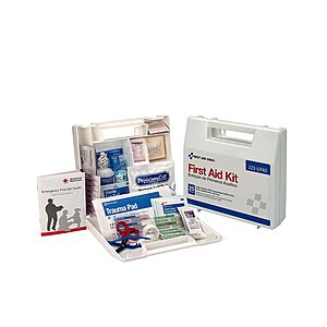 First Aid Only 223-U OSHA-Compliant First Aid Kit, All-Purpose 25-Person Emergency First Aid Kit for Business, Worksite, Home, and Vehicle for $7.7